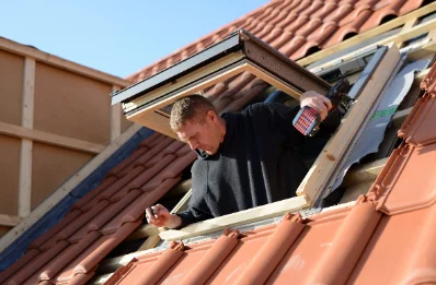 Pose de fenêtres de toit Velux à Gauciel